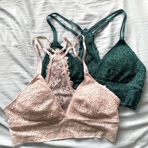 Aerie Bralette Racerback Bundle of 2